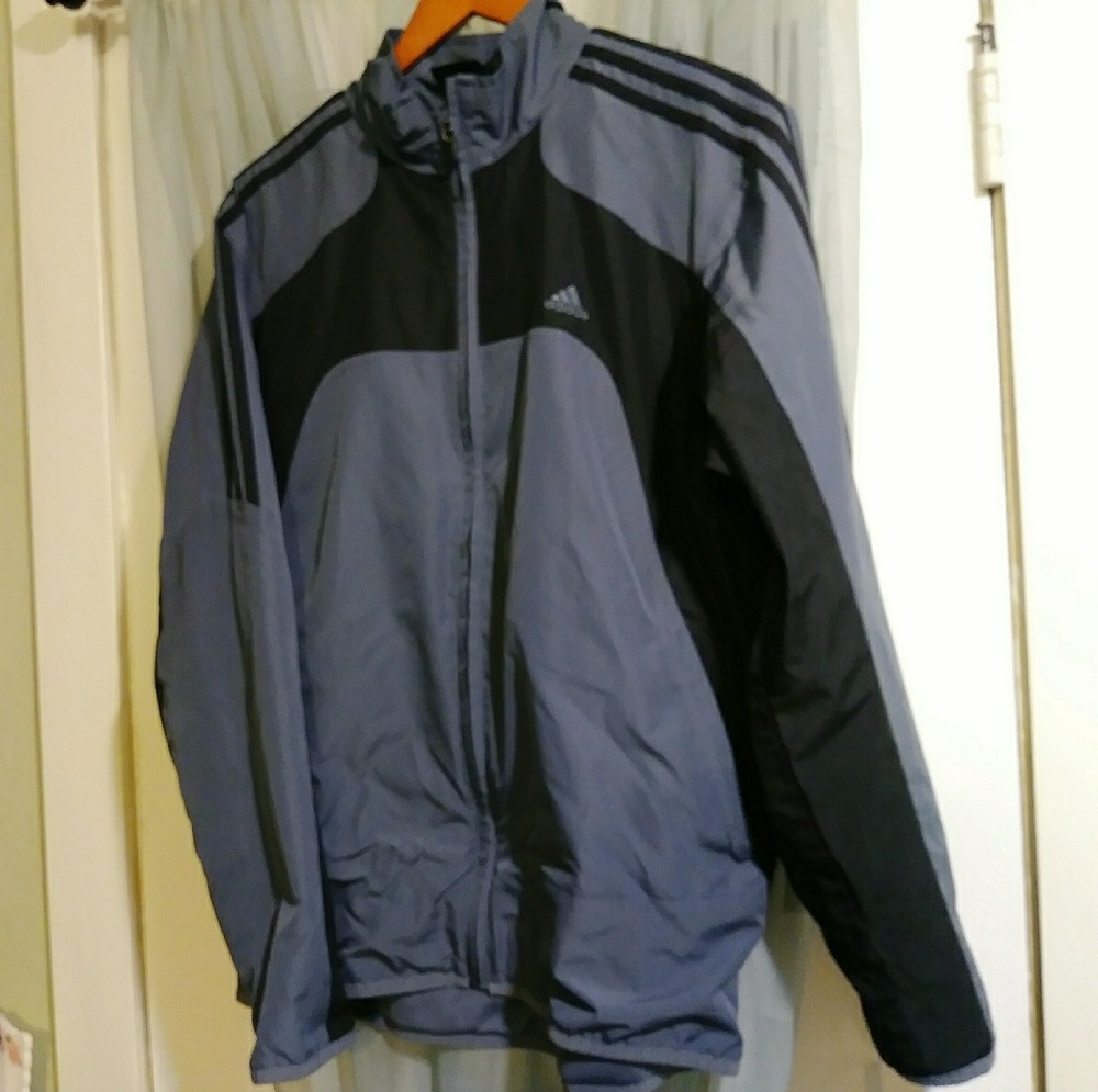 CLASSIC Adidas grey black sports jacket